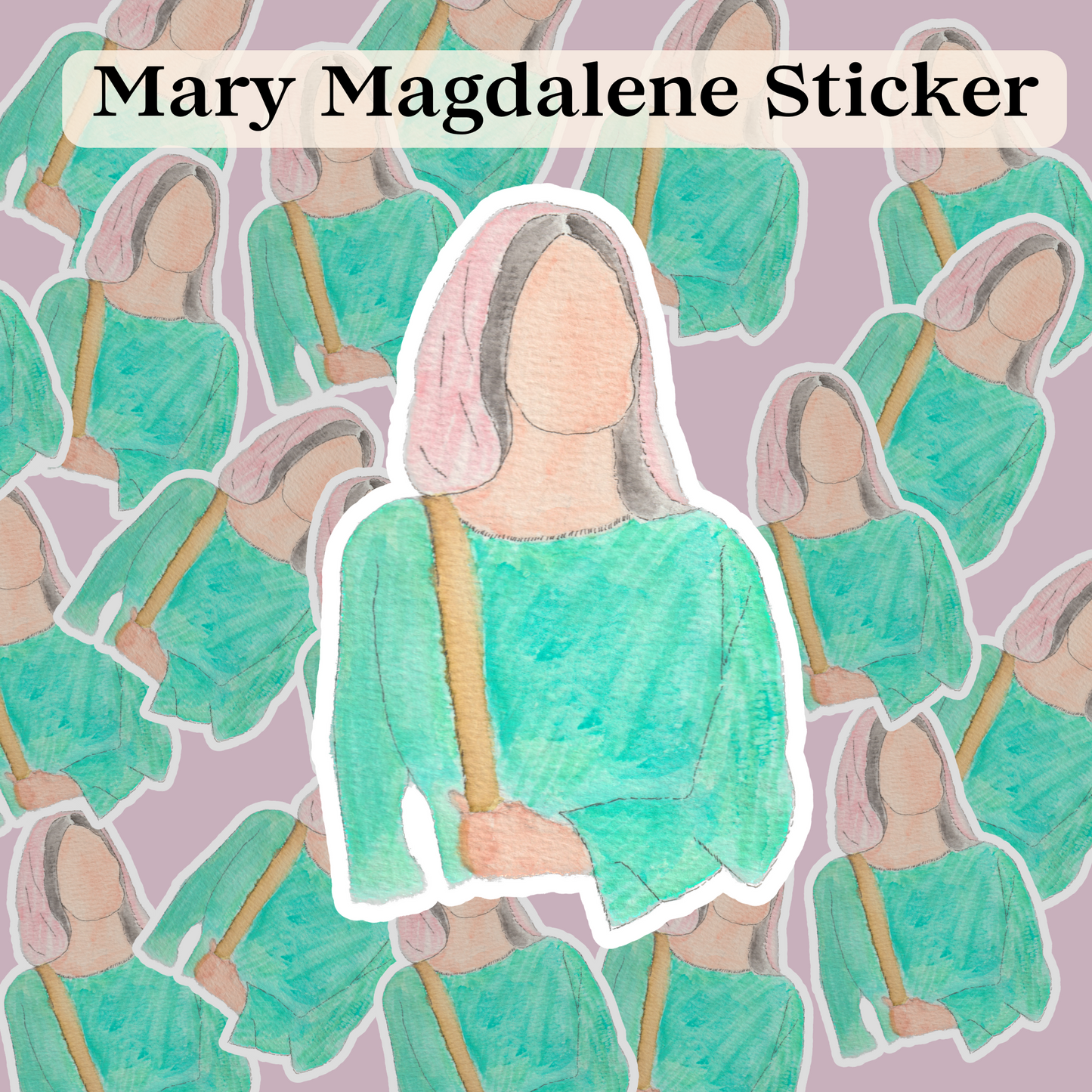 Mary Magdalene Sticker | Bible Sticker