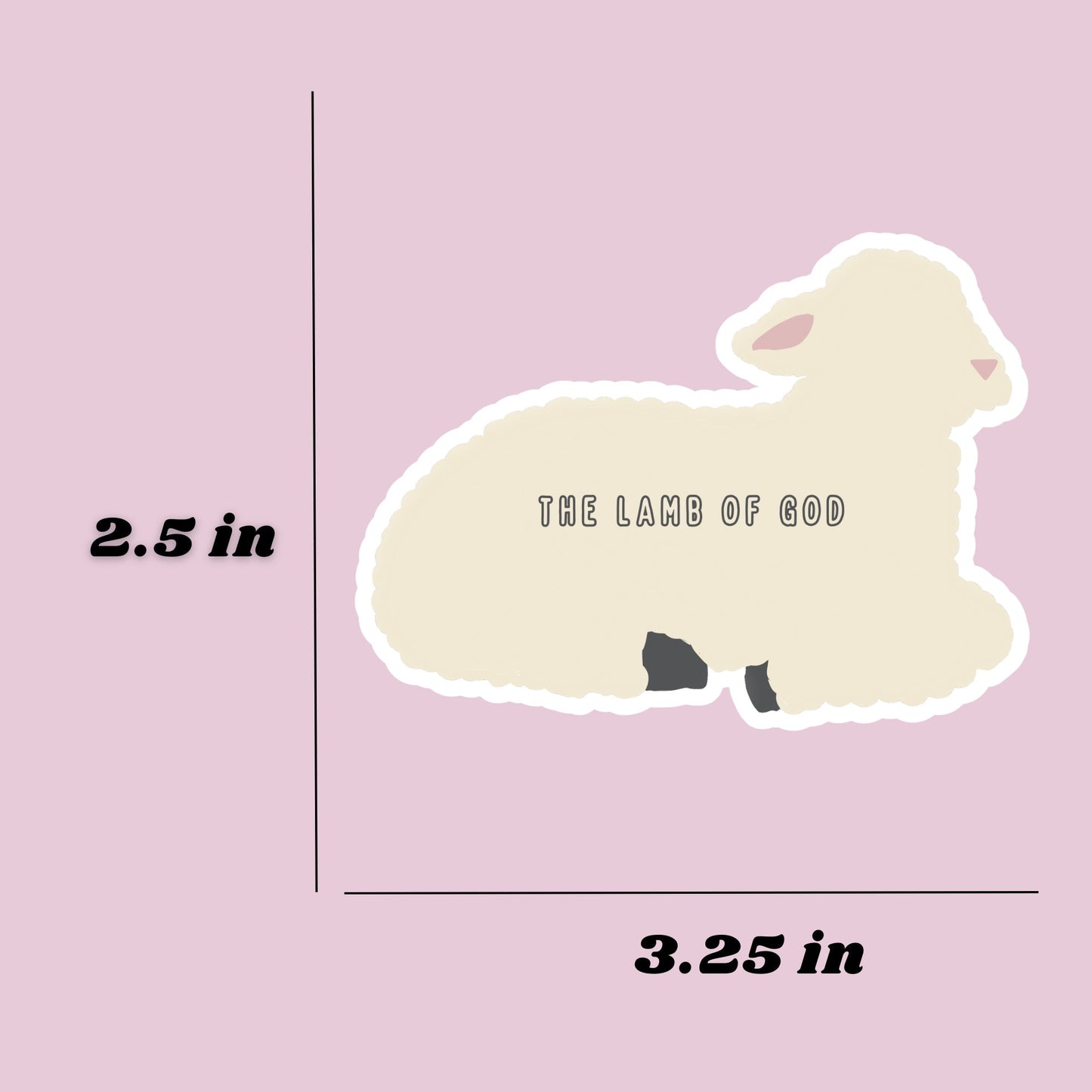 Lamb of God Sticker | Bible Sticker