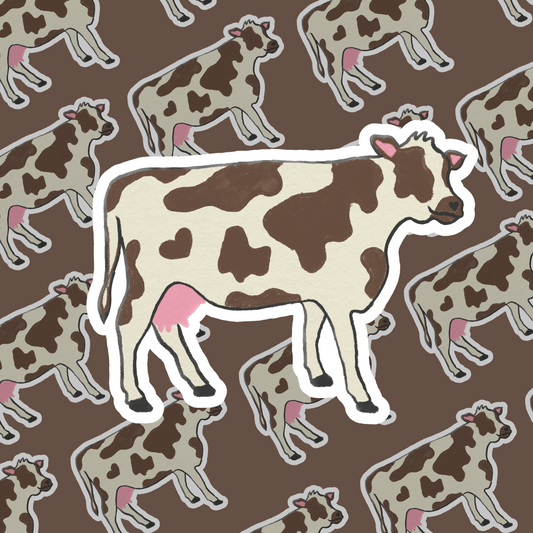 Dairy Cow Sticker | Bible Sticker