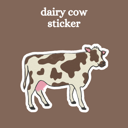 Dairy Cow Sticker | Bible Sticker