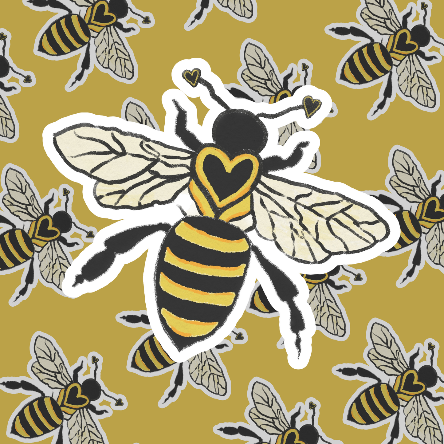 Honey Bee Sticker | Bible Sticker