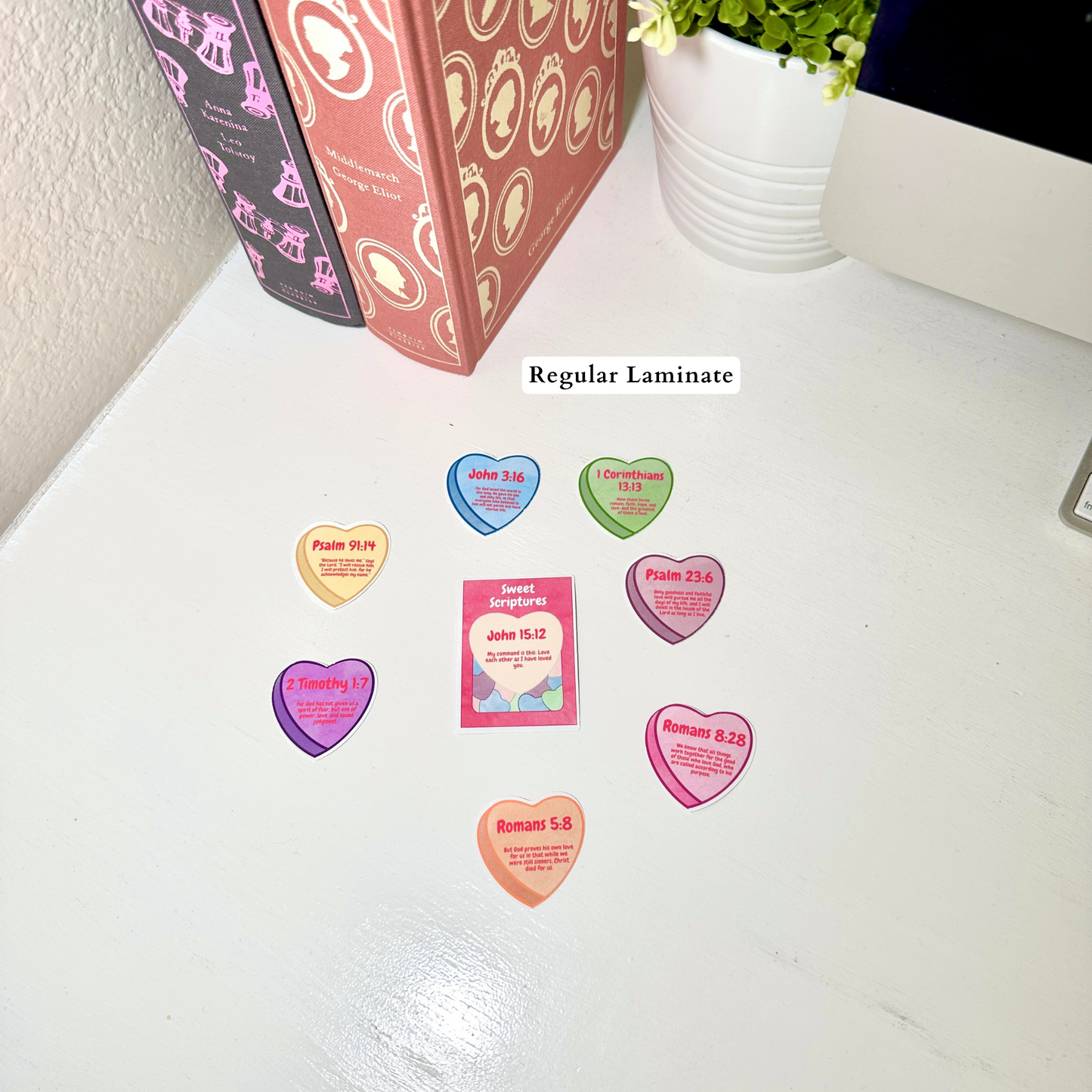 Candy Hearts Sticker Pack