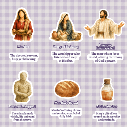 Beloved in Bethany – Martha, Mary & Lazarus