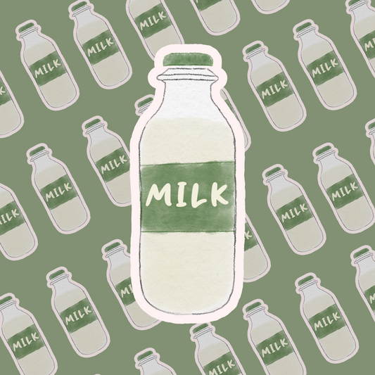 Milk Bottle Sticker | Bible Sticker