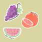 Fruits of the Spirit - DAVID Size | Small Bible Stickers