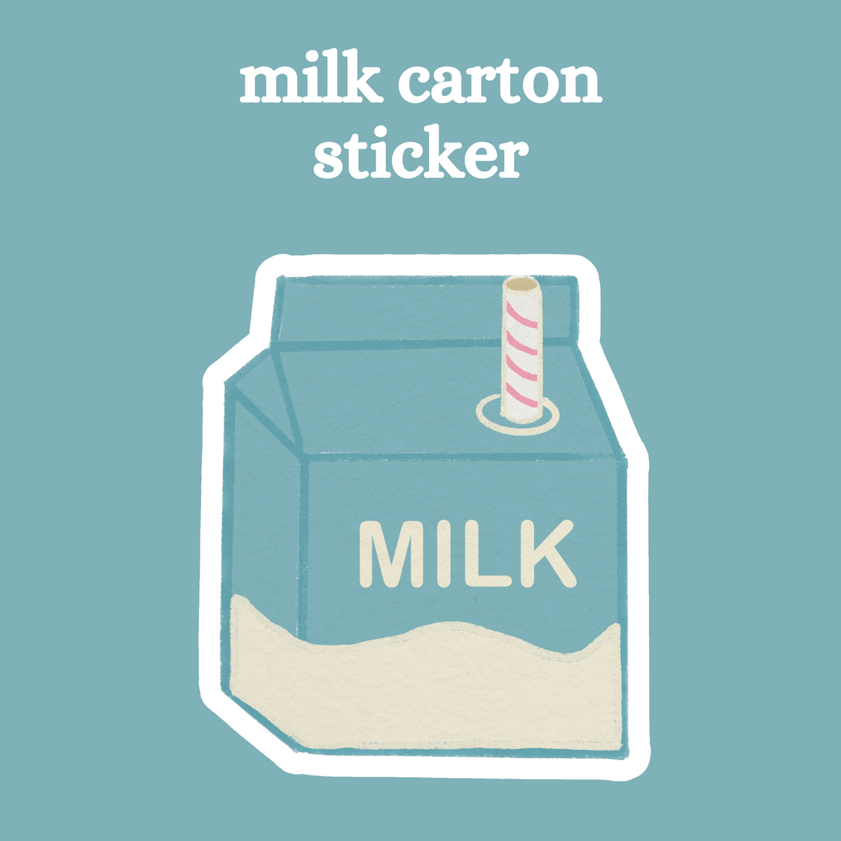 Milk Container Sticker Milk Carton Sticker | Bible Sticker – Dandy Doll Ranch