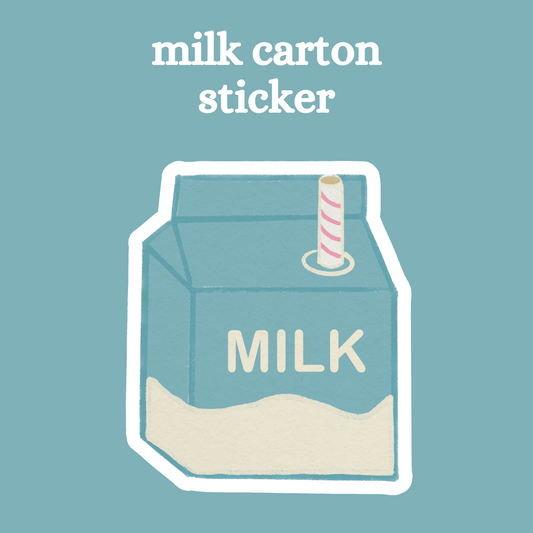 Milk Carton Sticker | Bible Sticker