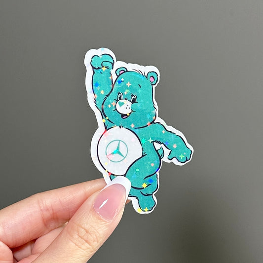 Merc Bear Sticker