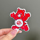 Red Bear Sticker