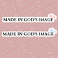 Image of God Mirror Sticker (2 Pack)