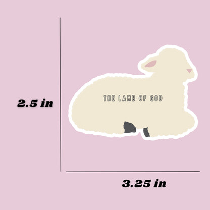 Lamb of God Sticker | Bible Sticker